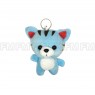 Chaveiro Pelúcia Gato (3 Cores) 12 PEÇAS F6600006